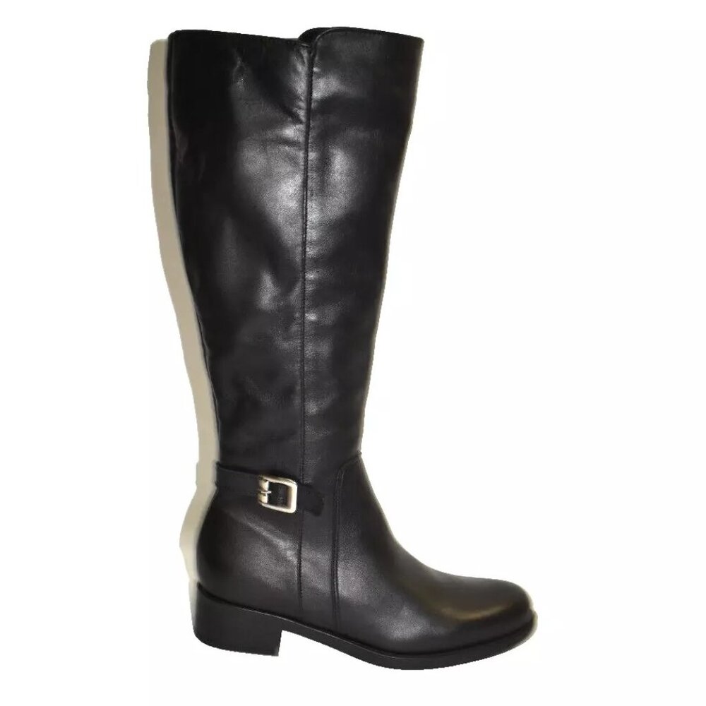 New! La Canadienne Silvana Waterproof Riding Boot Size 8.5 Knee Black DD439
